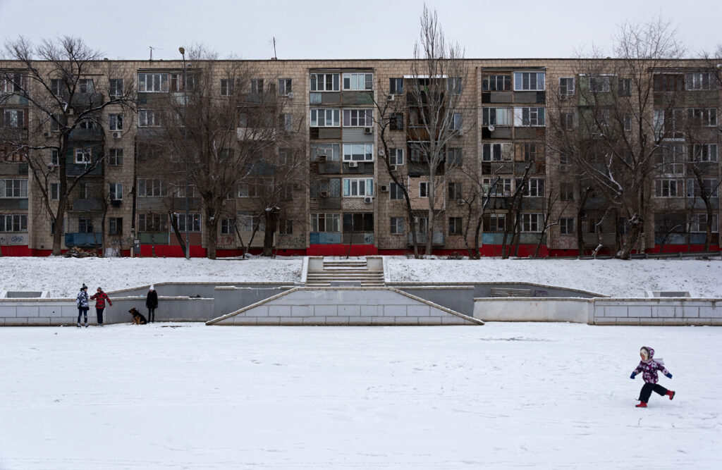 First Snow / Il neige / Первый снег